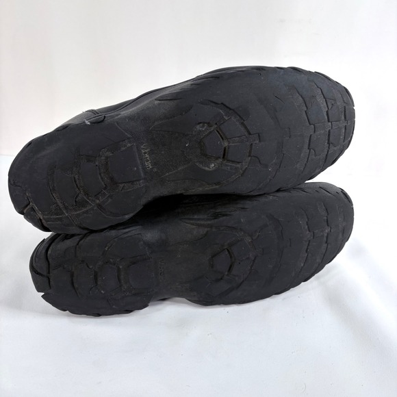 Oakley Tactical Boots Black Leather Vibram Sole Mid Top Mens 14 Duty Work Boots main image 8